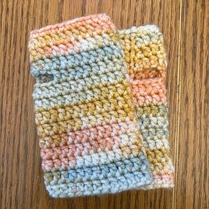 Multicolor Handmade Crochet Fingerless Gloves